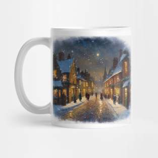 Dickensian Christmas Street Mug